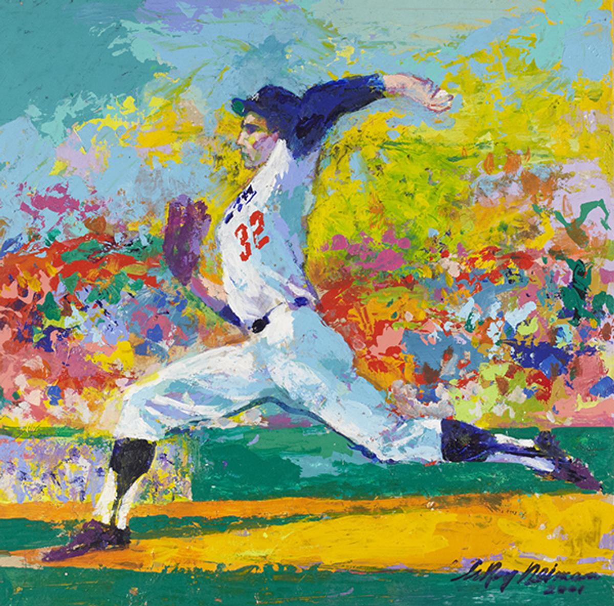 Opera lui LeRoy Neiman, pictorul olimpic, cu o carieră de peste 60 de ani imortalizând sportul