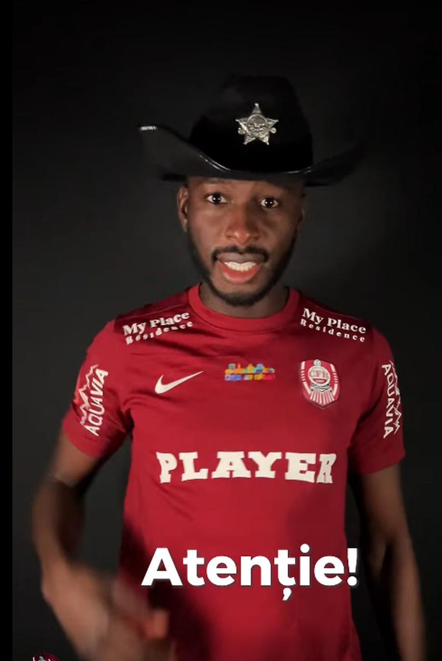 Al 5-lea transfer al iernii pentru CFR Cluj: „Un nou Sheriff în oraș!”
