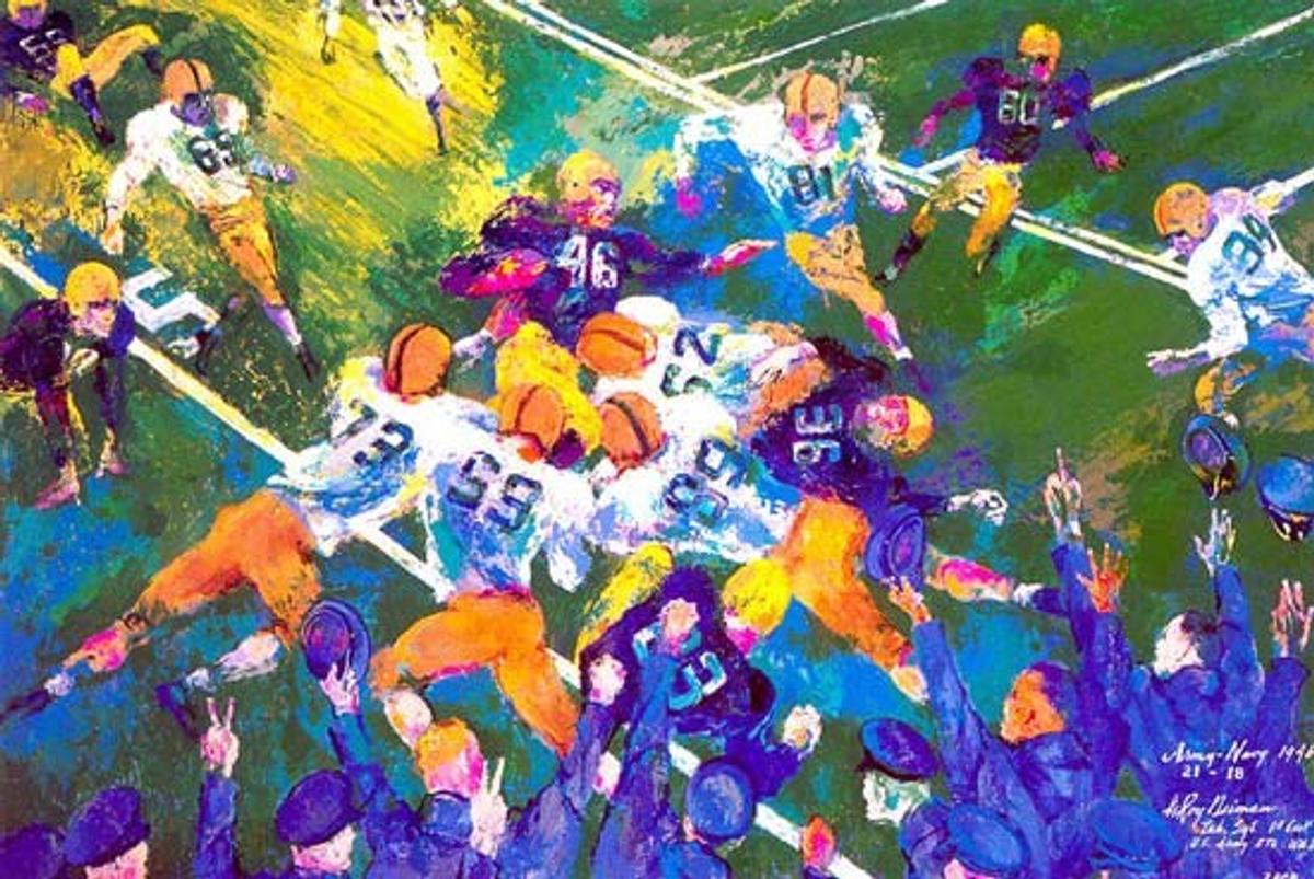 Opera lui LeRoy Neiman, pictorul olimpic, cu o carieră de peste 60 de ani imortalizând sportul