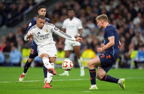 Kylian Mbappe, în Real Madrid - Celta Vigo/ foto Guliver/GettyImages