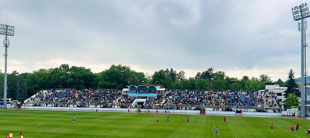 Proiectul stadionului din Bistrița