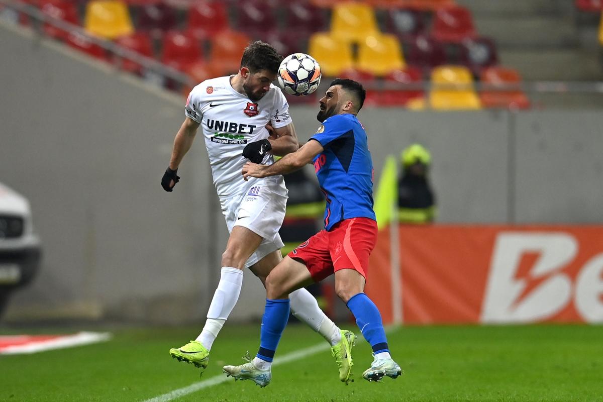 No Olaru, no party! Fără căpitanul Darius, FCSB a smuls cu forcepsul o remiză cu Hermannstadt prin „nebunia” lui Crețu
