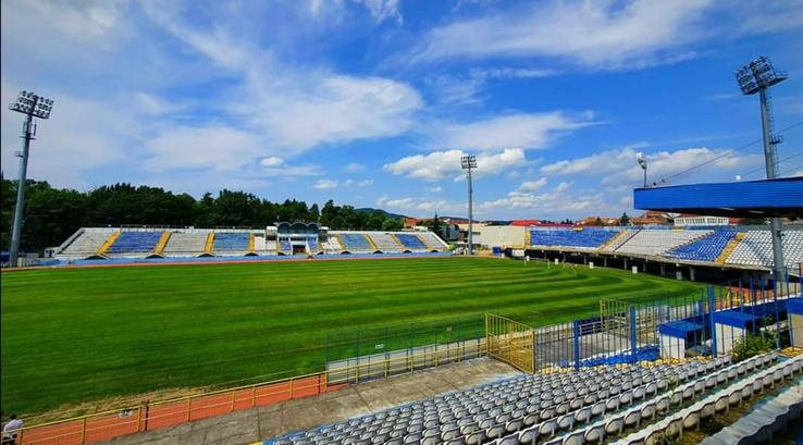 Cum arată acum stadionul din Bistrița