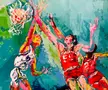 Opera lui LeRoy Neiman, pictorul olimpic, cu o carieră de peste 60 de ani imortalizând sportul