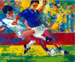Opera lui LeRoy Neiman, pictorul olimpic, cu o carieră de peste 60 de ani imortalizând sportul