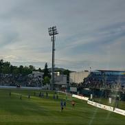 Cum arată acum stadionul din Bistrița