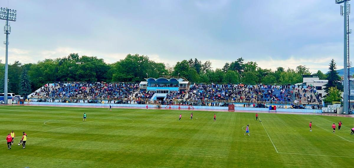 Proiectul stadionului din Bistrița