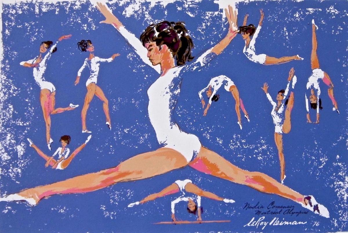 Opera lui LeRoy Neiman, pictorul olimpic, cu o carieră de peste 60 de ani imortalizând sportul
