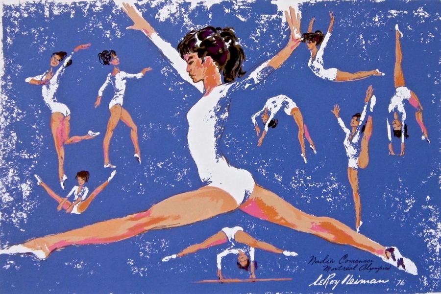 Pictorul care a imortalizat-o pe Nadia Comăneci la Montreal: „Vreau eroi în lucrările mele!” » Artistul a schițat generații întregi la Wimbledon