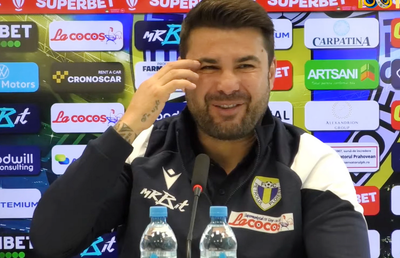 Adrian Mutu, show în prima conferință la Ploiești: „Nu-l aduceam pentru că e frumușel!”
