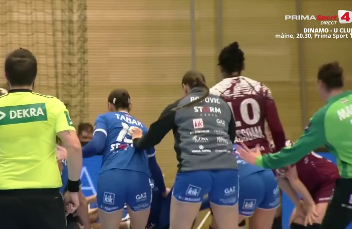 Se întâmplă o dată în viață! Handbalistele Rapidului sărbătoreau deja victoria din European League, dar a urmat o acțiune miraculoasă