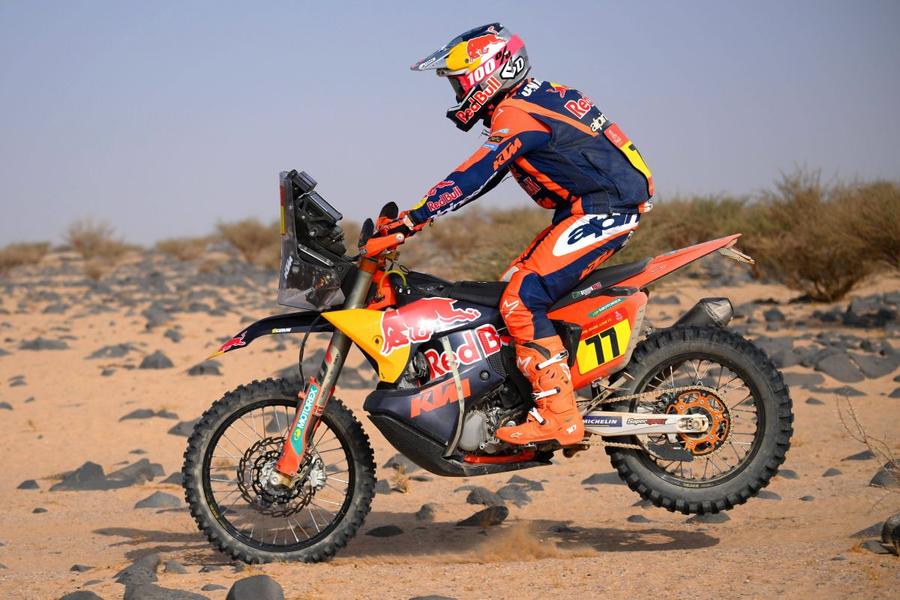 Luciano Benavides, prin deșerturile saudite // foto: Imago Images DOUĂ secunde! Luciano Benavides a câștigat Raliul Dakar în cel mai dramatic mod posibil
