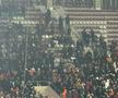 Peluza Nord Rapid la meciul cu Metaloglobus / foto: Andrei Furnigă (GSP.ro)