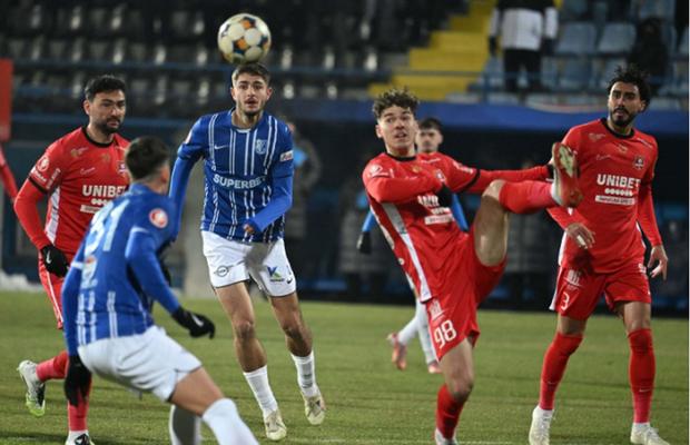 Farul Constanța - Hermannstadt 1-1 » Gazdele au salvat 1 punct pe final într-un meci jucat pe un ger pătrunzător