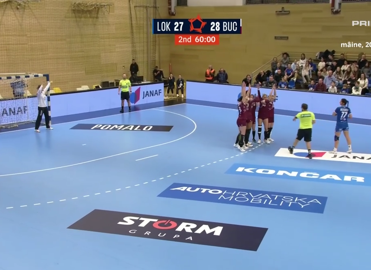 Se întâmplă o dată în viață! Handbalistele Rapidului sărbătoreau deja victoria din European League, dar a urmat o acțiune miraculoasă