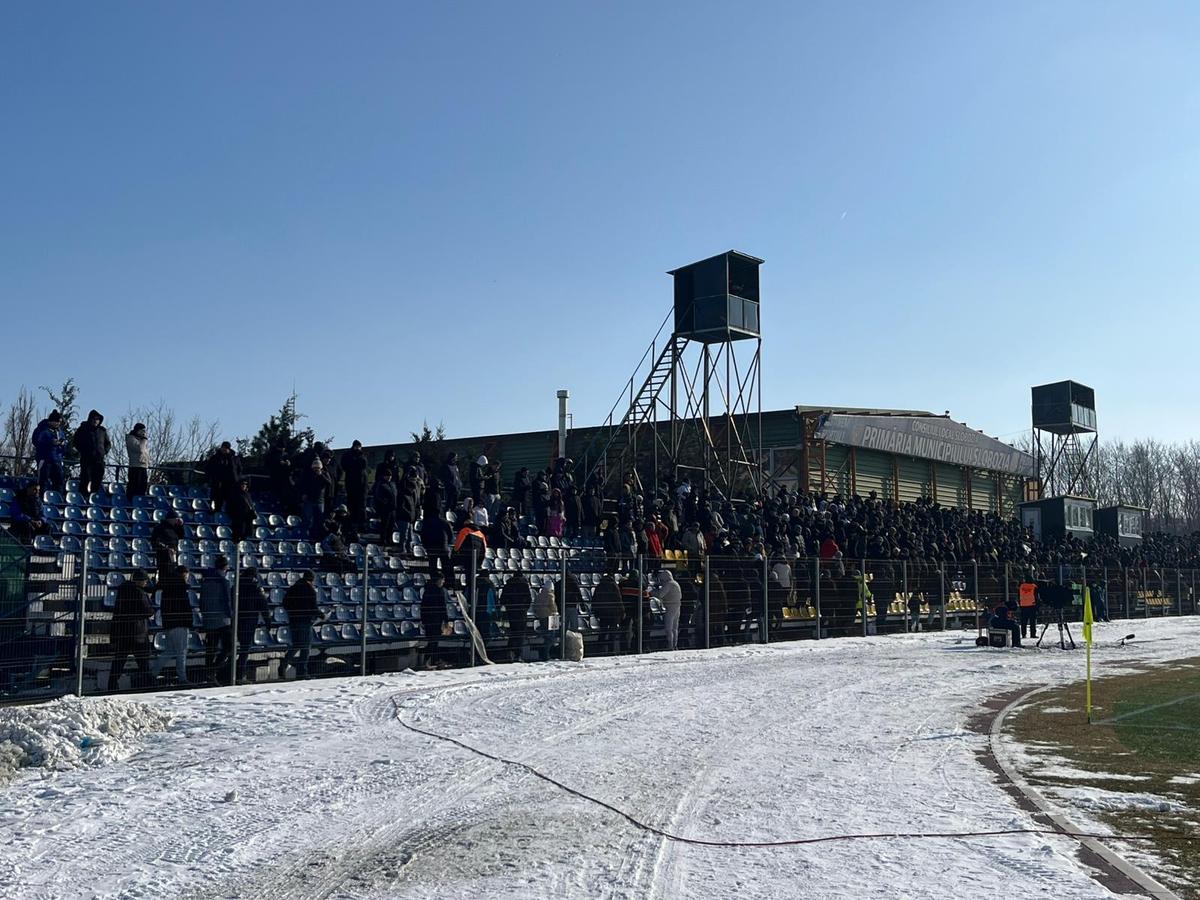 Unirea Slobozia - UTA Arad, imagini înaintea partidei
