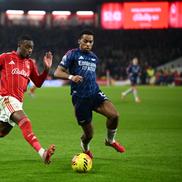 Nottingham - Arsenal, în etapa #22 din Premier League // FOTO: Getty Images