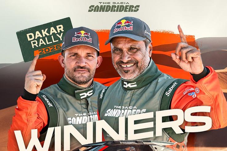 Dacia a câștigat Raliul Dakar prin Nasser Al-Attiyah