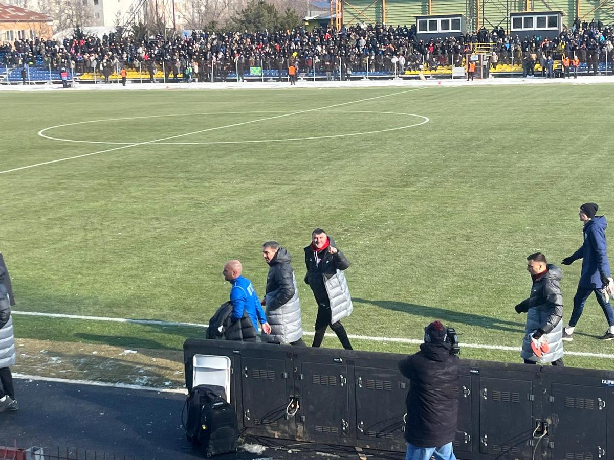 Unirea Slobozia - UTA Arad, imagini înaintea partidei