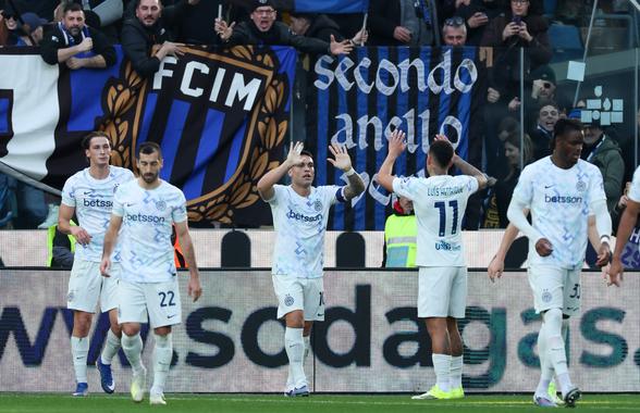 Udinese - Inter 0-1 » Victorie importantă pentru Chivu și „nerazzurrii” se detașează în fruntea clasamentului din Italia