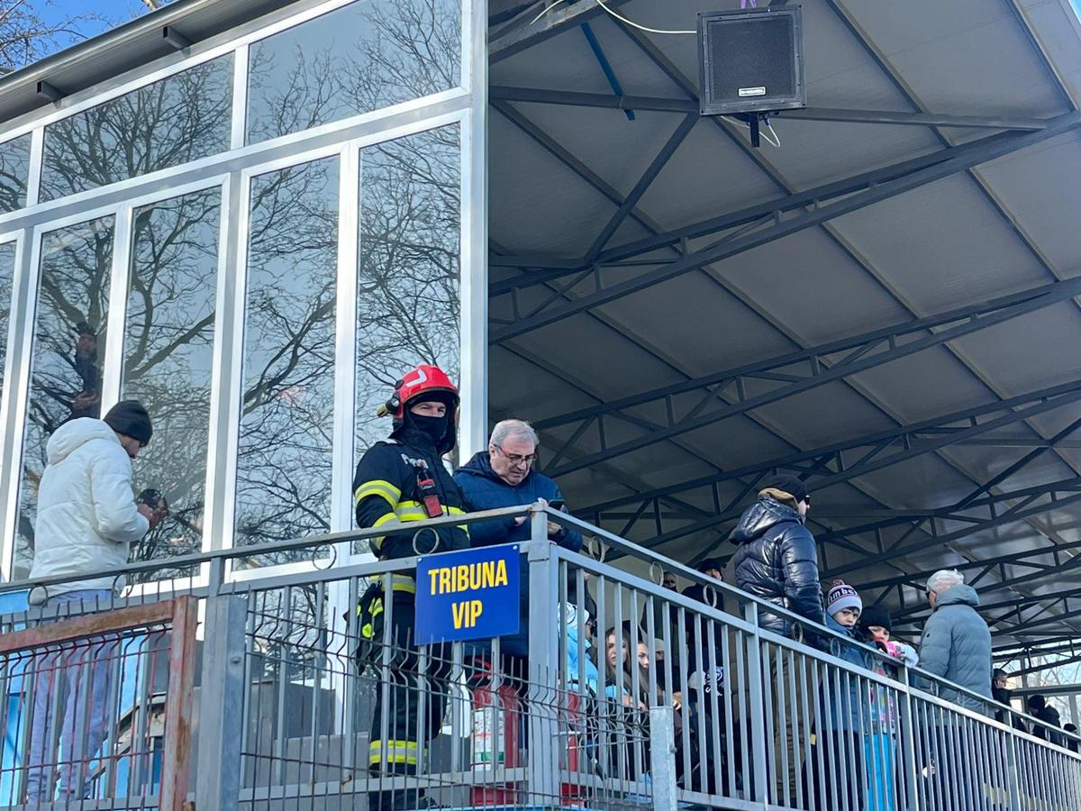 Unirea Slobozia - UTA Arad, imagini înaintea partidei