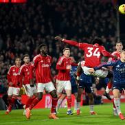 Nottingham - Arsenal, în etapa #22 din Premier League // FOTO: Getty Images