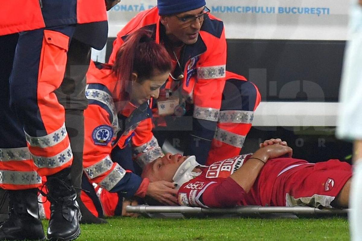 EXCLUSIV Slavko Perovic, prima reacție după accidentarea horror din Dinamo - FCSB: „Sunt în afara oricărui pericol”