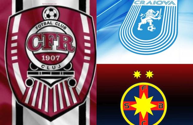 GSP a făcut două simulări pe lupta la titlu în Liga 1 » În ambele scenarii, aceeași campioană din trioul FCSB - CFR Cluj - Craiova!