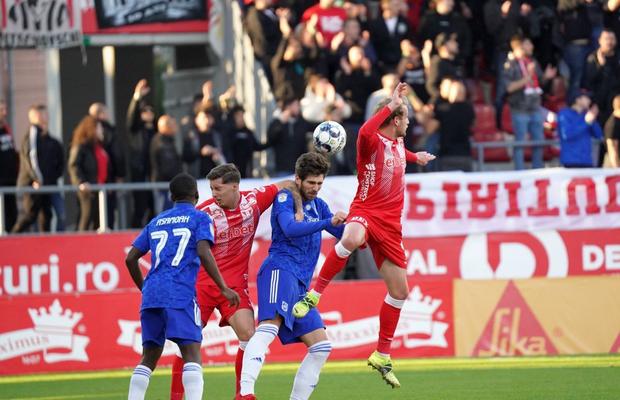 FCU Craiova - UTA Arad 1-1 » Egal în Bănie, stabilit în prelungiri. Clasamentul actualizat