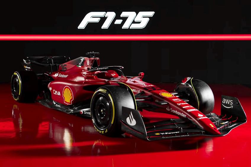 Ferrari F1-75 // foto: captură YouTube @ Ferrari
