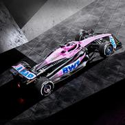 A523, monopostul Alpine pentru sezonul 2023 de Formula 1 // foto: Instagram @ alpinef1team