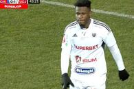 Thiam și Gomes, goluri superbe împotriva Chindiei » Doi colegi de la U Cluj s-au întrecut în lufturi