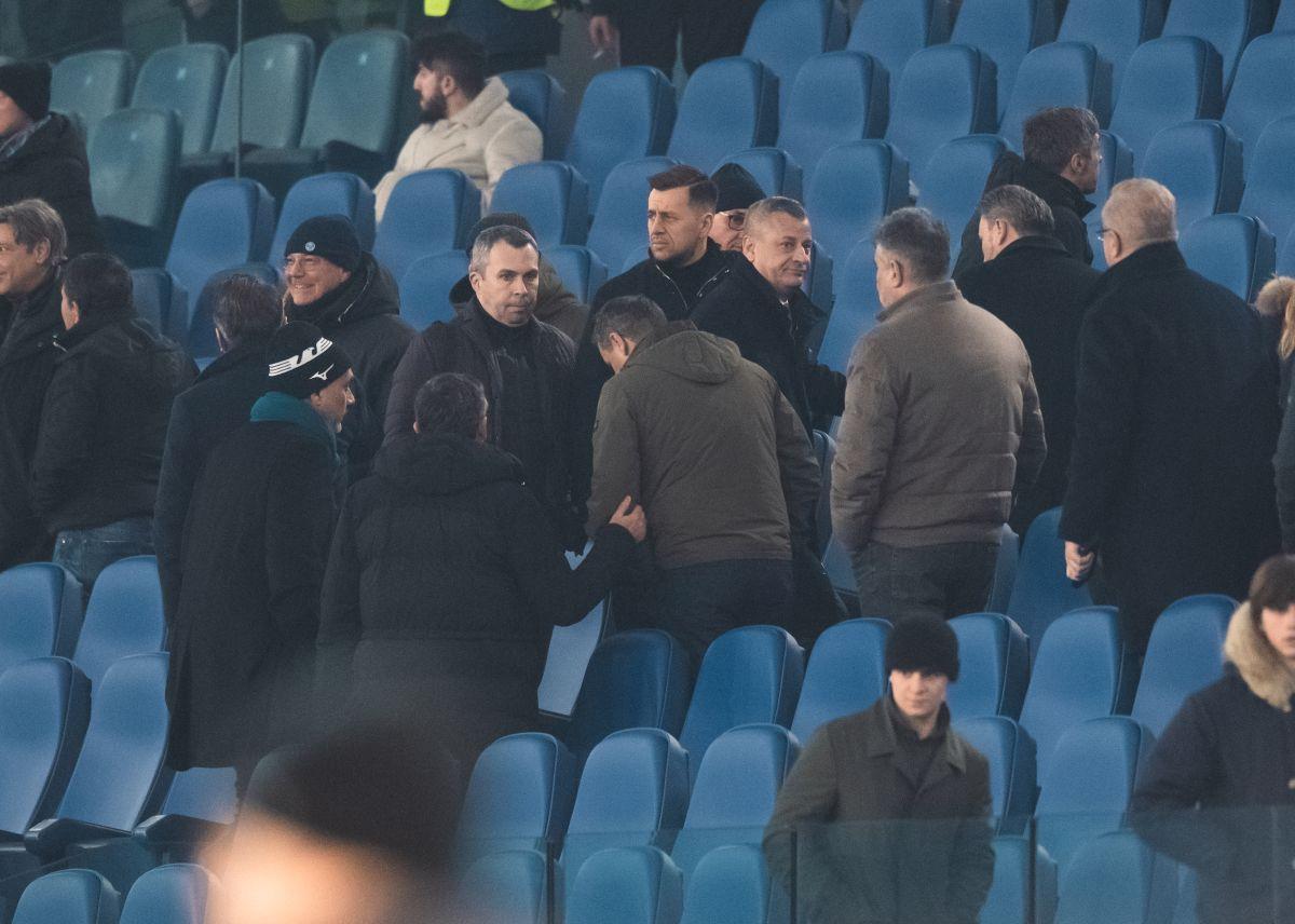 Ce nu s-a văzut la TV » Moment de nervozitate cu șefii Clujului în prim-plan: gestul dintre Nelu Varga și Balaj, imediat după Lazio - CFR