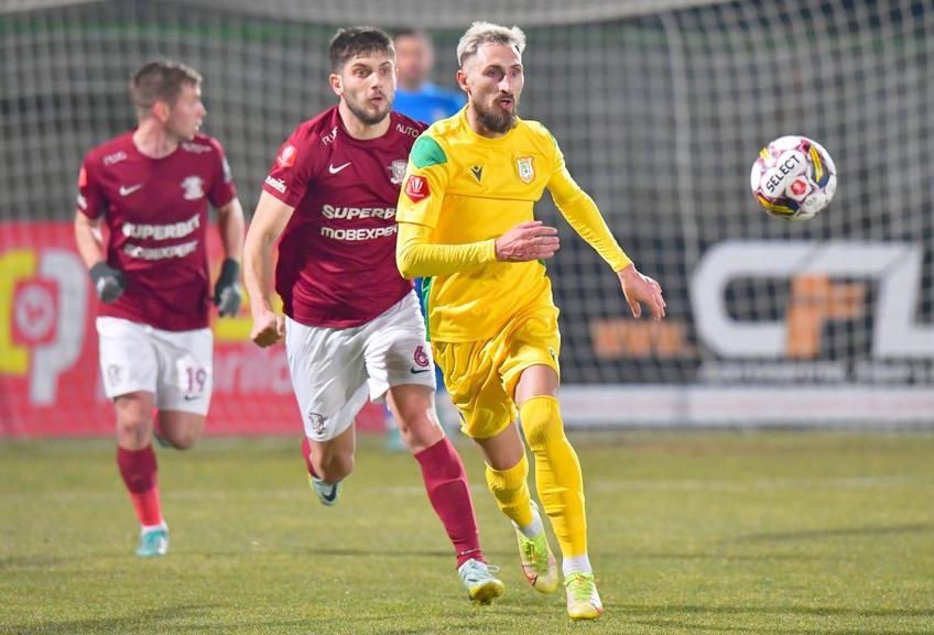 În tur, Rapidul s-a impus la limită, 2-1 / Sursă foto: Raed Krishan