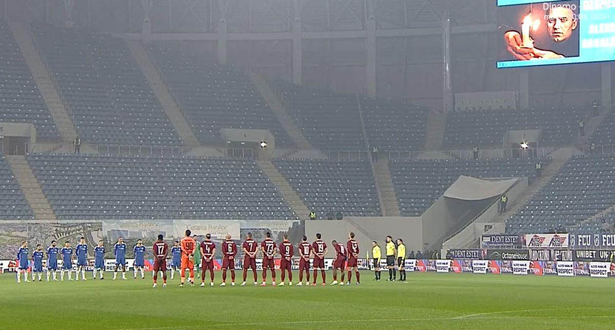 Minut de reculegere la FCU Craiova - CFR Cluj pentru Alexei Navalny