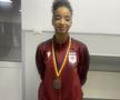 Jennifer Dossey, la Campionatul Național de Atletism (17 februarie 2024) / FOTO: GSP.ro