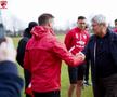 Mircea Lucescu, în vizită la Dinamo