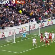 Greșeala apărării lui Tottenham cu Wolves
