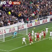 Greșeala apărării lui Tottenham cu Wolves