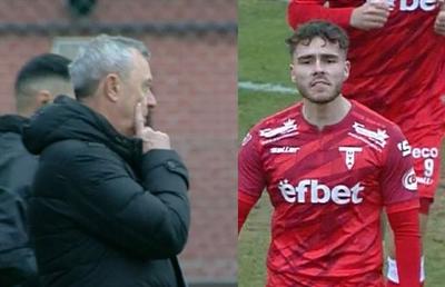 Rednic i-a bătut obrazul lui Fabry, dar l-a iertat după meci: „Contează că a marcat, nu că m-a înjurat!”