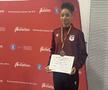 Jennifer Dossey, la Campionatul Național de Atletism (17 februarie 2024) / FOTO: GSP.ro