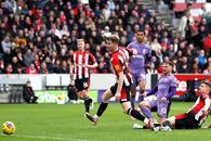 Brentford - Liverpool 1-4 » „Cormoranii”, recital pe un teren unde nu câștigaseră niciodată! Salah a revenit cu gol, dar Klopp a pierdut 2 oameni de bază