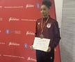 Jennifer Dossey, la Campionatul Național de Atletism (17 februarie 2024) / FOTO: GSP.ro