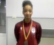 Jennifer Dossey, la Campionatul Național de Atletism (17 februarie 2024) / FOTO: GSP.ro