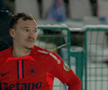 Alexandru Pantea s-a accidentat în Buzău - FCSB și a părăsit terenul în lacrimi, foto: captură Prima Sport