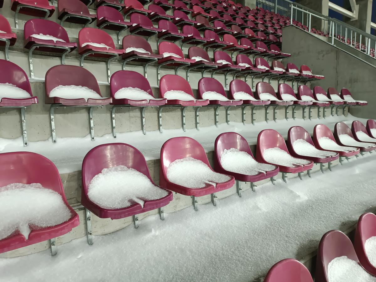 Cum arată gazonul de pe Giulești înainte de Rapid - Botoșani