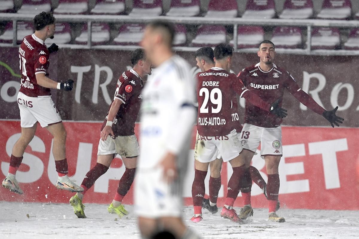 Rapid, victorie cu emoții în ultimul meci al etapei! Șumudică a plecat nervos la vestiare » Clasamentul ACUM în Superliga