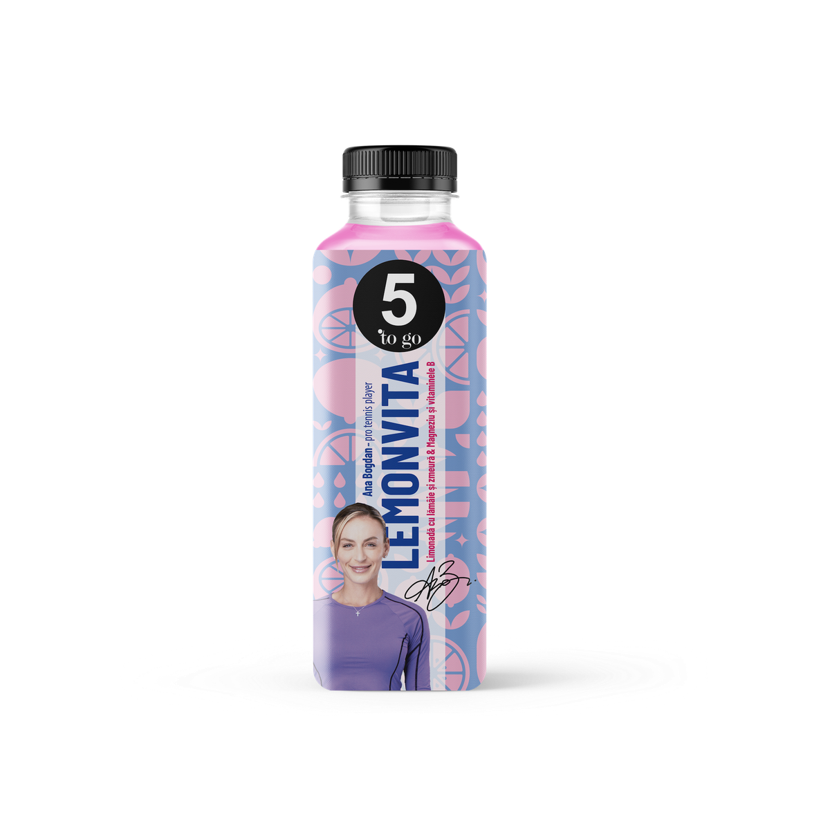 Jucătoarea profesionistă de tenis Ana Bogdan devine  brand ambassador LEMONVITA by 5 to go