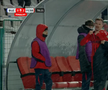 Alexandru Pantea s-a accidentat în Buzău - FCSB și a părăsit terenul în lacrimi, foto: captură Prima Sport