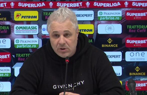 Marius Șumudică: „M-am simțit UMILIT” » Furios că a fost lovit cu bulgări de zăpadă de propriii suporteri, antrenorul jonglează cu plecarea de la Rapid: „Marți anunț decizia finală”